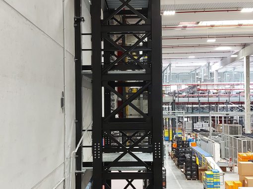 Struttura pianerottoli per elevatore